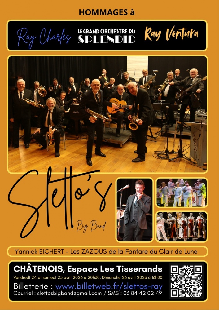 Hommage &agrave; Ray Charles, Ray Ventura et Le Grand Orchestre du Splendid Barr