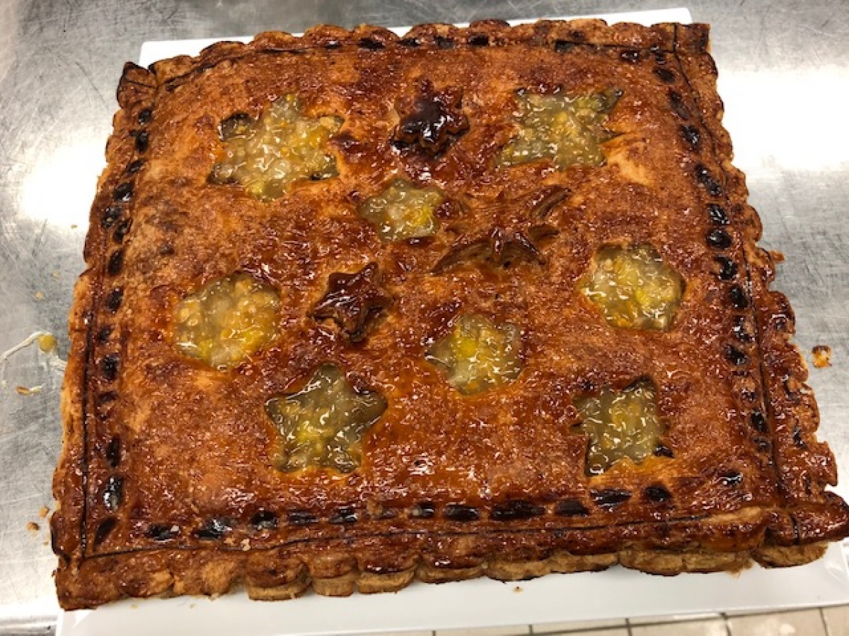 GALETTE ROIS ORANGE | Le Journal de Marsel (JDM Éditions) Galette des rois à la crème d’amande et marmelade d’agrumes Sélestat 0
