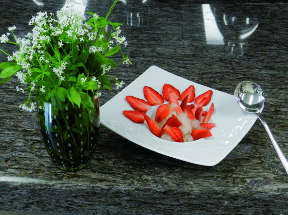 GRANITE CITRON FRAISE | Le Journal de Marsel (JDM Éditions) Granité aspérule citron et fraises Erstein 0