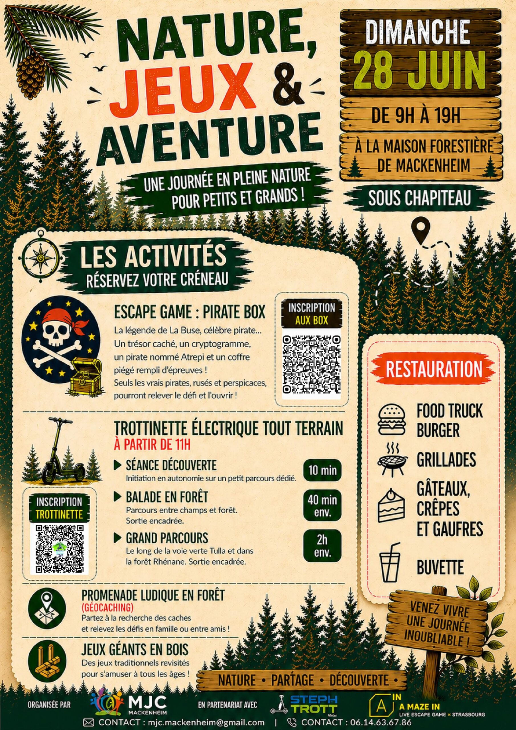 NATURE JEUX AVENTURE 28062026 SCALED | Le Journal de Marsel (JDM Éditions) Journée conviviale au cœur de la nature, pour petits et grands ! Sainte-Marie-aux-Mines 0