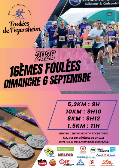 FOULEES FEGERSHEIM | Le Journal de Marsel (JDM Éditions) Foulées de Fegersheim Colmar 0
