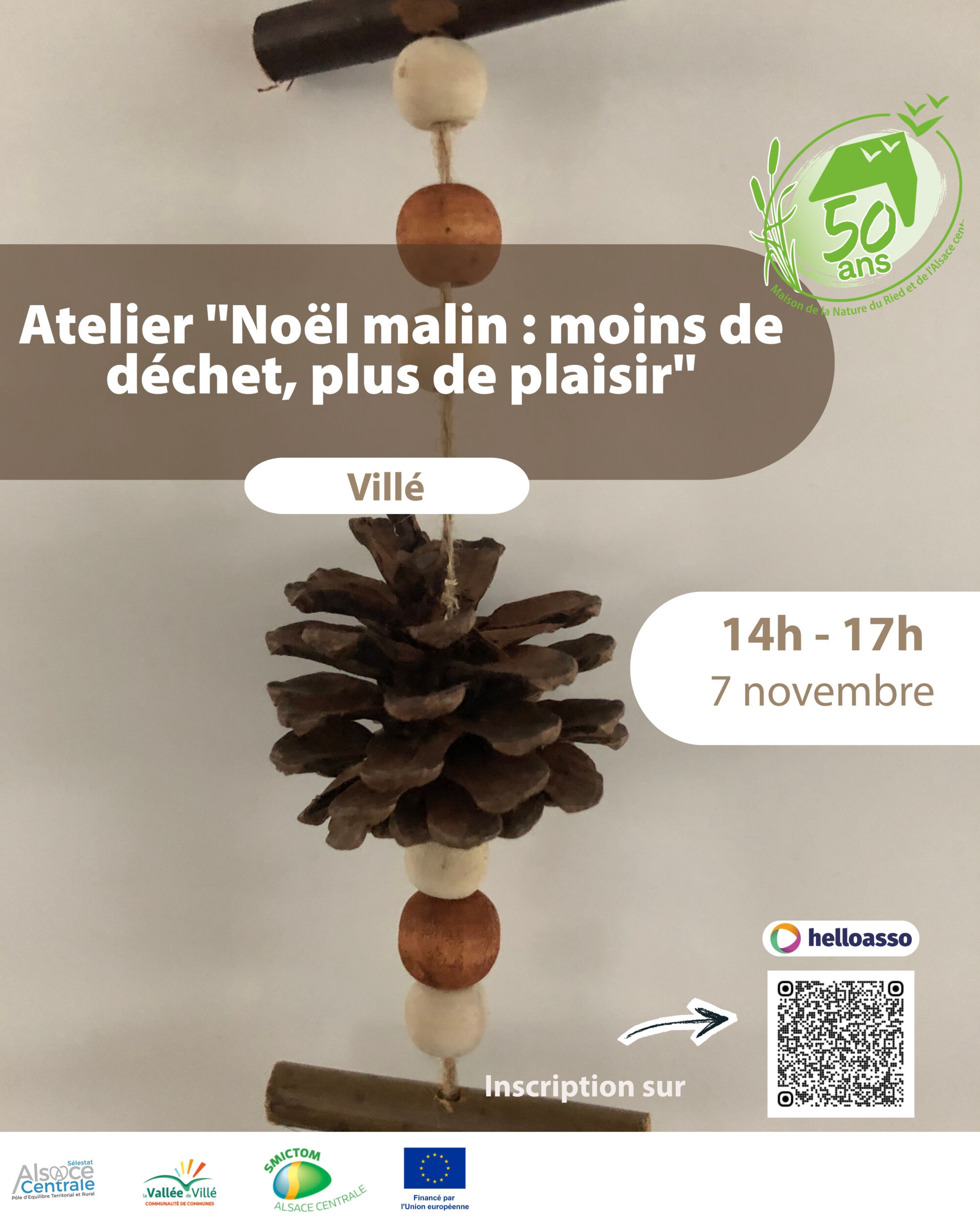 ATELIER NOEL 0 DECHET 071126 | Le Journal de Marsel (JDM Éditions) Noël malin : moins de déchet, plus de plaisir Benfeld 0
