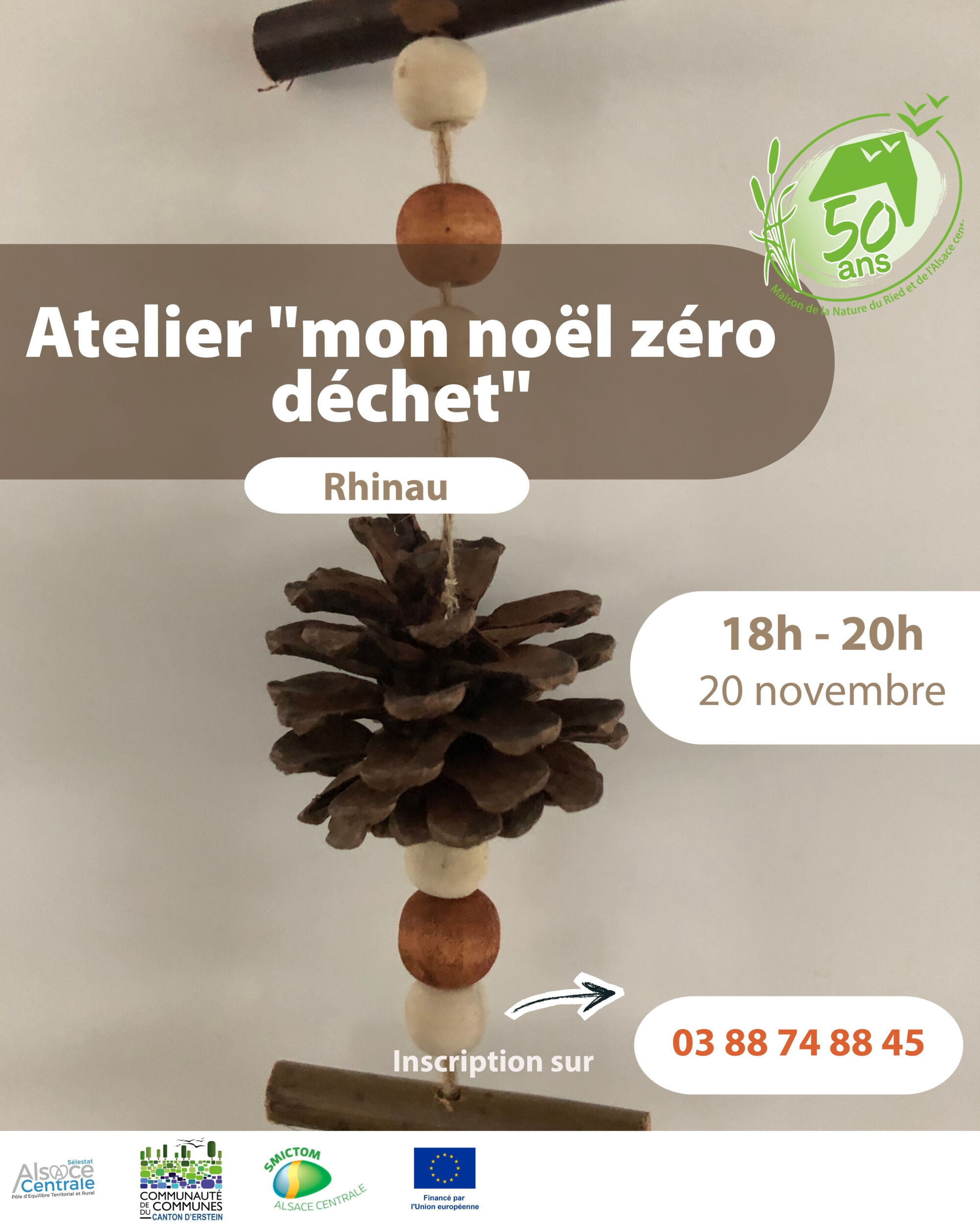 ATELIER NOEL 0 DECHET 201126 | Le Journal de Marsel (JDM Éditions) Atelier “mon noël zéro déchet” Wintzenheim 0