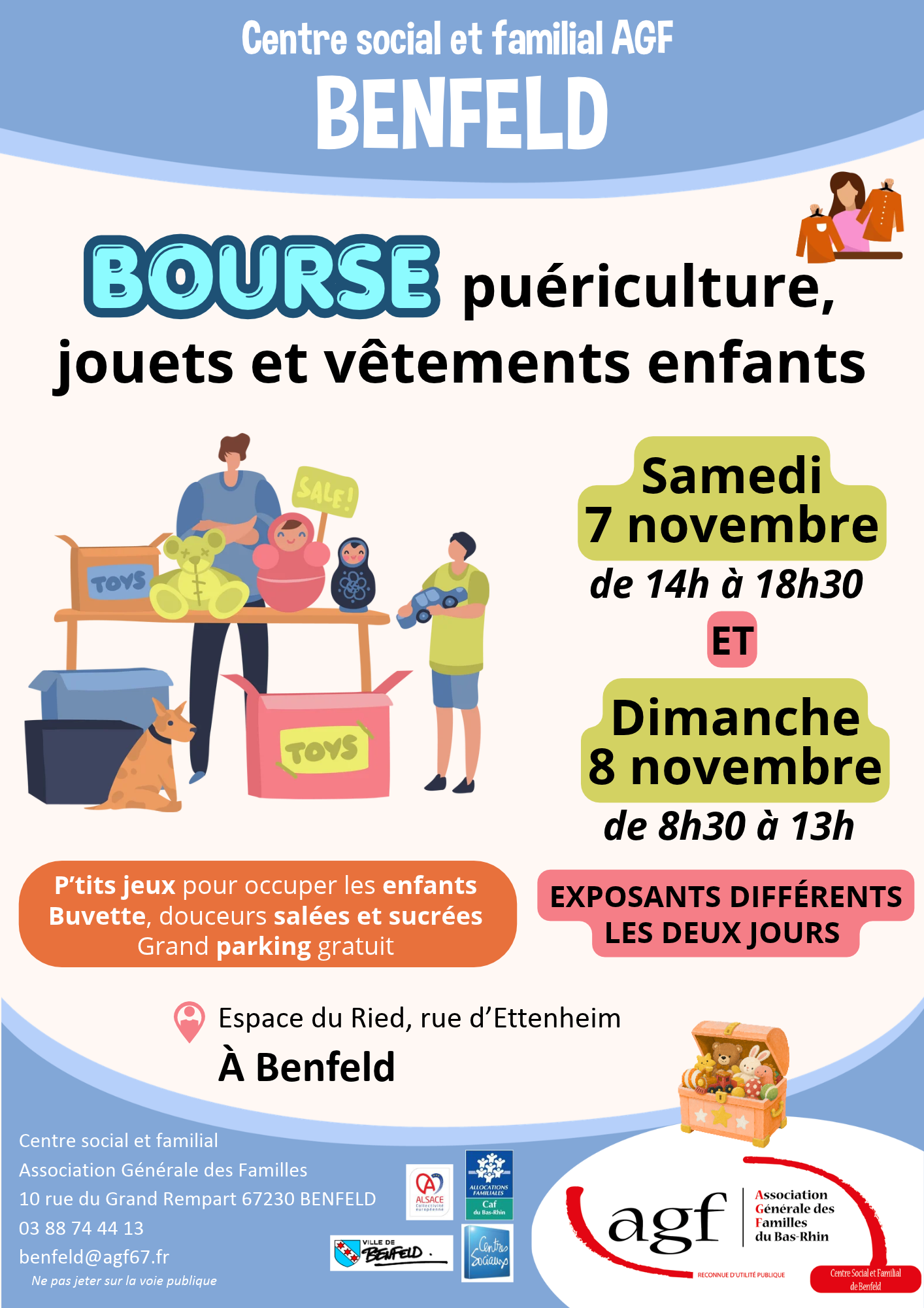 BOURSE 2026 VENTE | Le Journal de Marsel (JDM Éditions) Bourse puériculture, jouets et vêtements enfants Sainte-Marie-aux-Mines 0