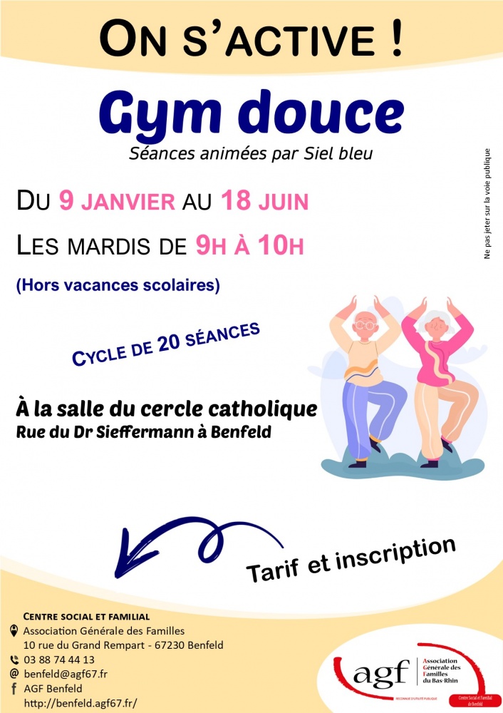 [Séniors] :  Gym douce