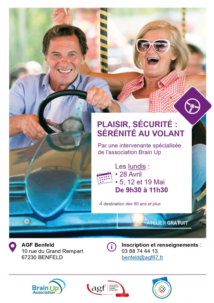 Ateliers séniors : Sécurité et sérénité au volant