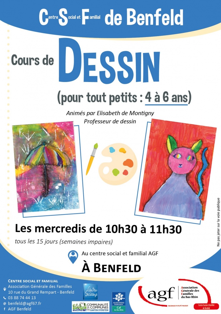 Dessin tout petits (4 à 6 ans)