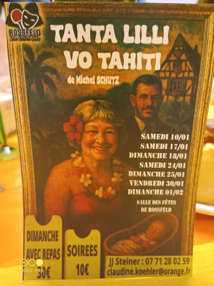 Théâtre à Rossfeld en 2026