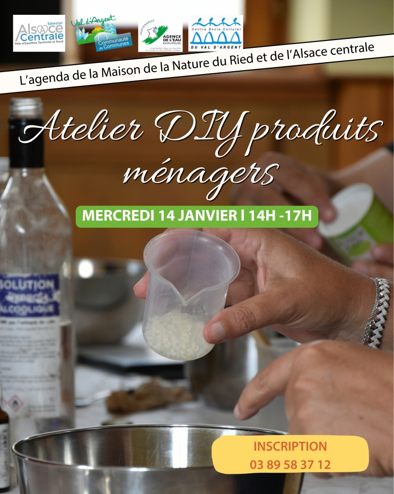Atelier DIY produits ménagers