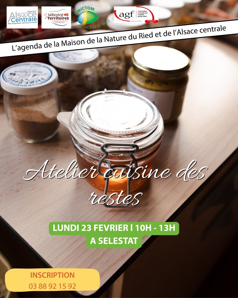 Atelier cuisine des restes