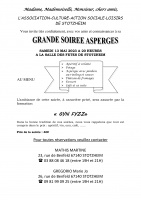 Soirée Asperges