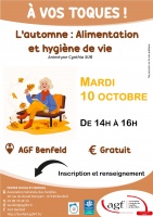 Atelier séniors : L'automne, alimentation et hygiène de vie 