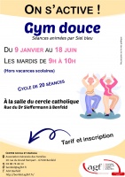 [Séniors] :  Gym douce