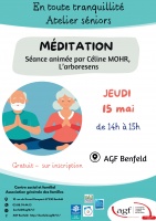 Atelier séniors : Méditation