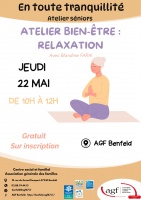 Atelier séniors : Relaxation