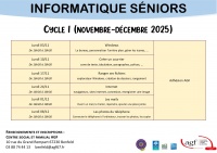 Ateliers séniors : Informatique 