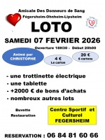 LOTO des Donneurs de Sang