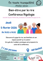 Conférence : La rigologie c'est quoi ? 
