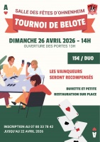 Tournoi de belote